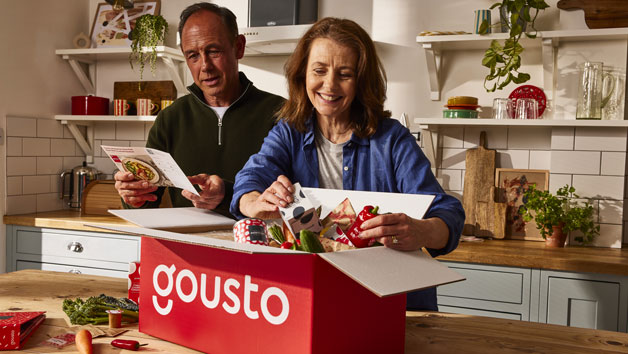 Gousto One Week Recipe Box with Four Recipes for Two People Image 1