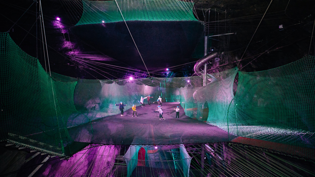 Bounce Below at Zip World, Wales Image 5