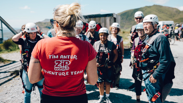 Titan 2 Zip Wire Experience at Zip World in Wales, Week Round Image 2