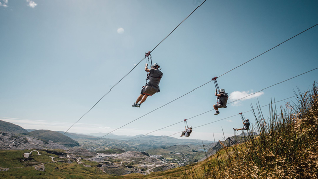 Titan 2 Zip Wire Experience for Two in Wales - Week Round Image 3