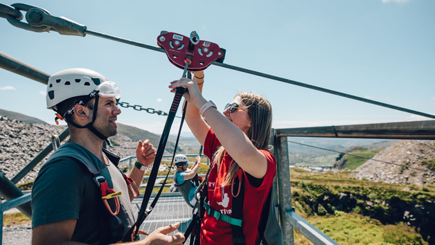 Titan 2 Zip Wire Experience for Two in Wales - Week Round Image 2