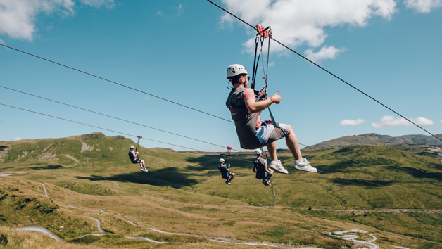 Fly the Phoenix – The World's Fastest Seated Zip Line at Zip World for Two People Image 3