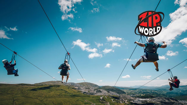 Fly the Phoenix – The World's Fastest Seated Zip Line at Zip World for Two People Image 1