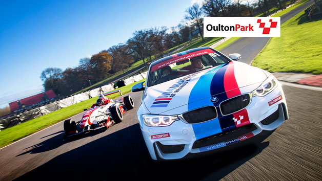 Single Seater and BMW M4 Driving Experience at Oulton Park for One Image 1