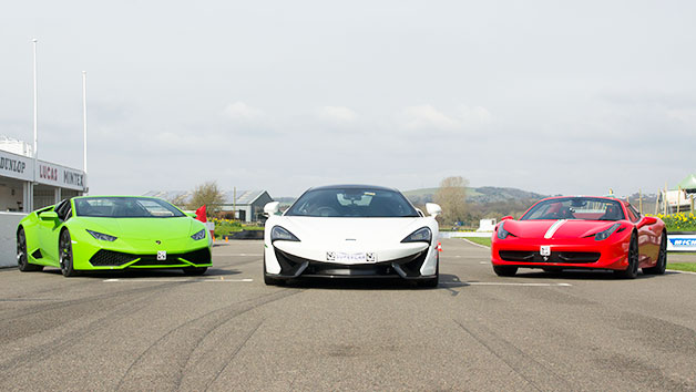 Triple Supercar Driving Blast at a Top UK Race Track Image 2