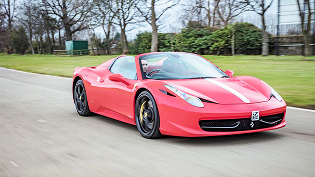 Four Supercar Driving Blast at a Top UK Race Track Image 3