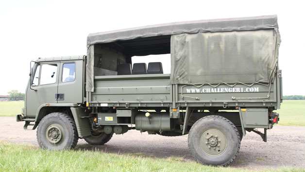 Tank, Army Truck and Fire Engine Driving Image 3