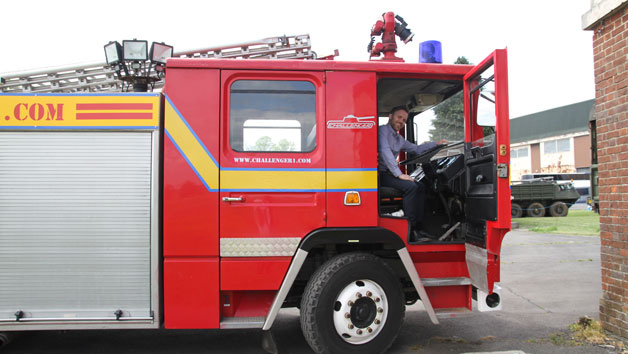 Fire Engine Driving Image 1