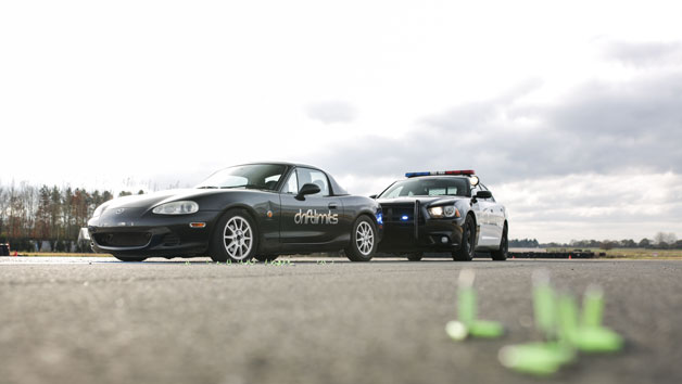 Immersive Police Pursuit Driving Experience in a Mazda MX5 Image 5