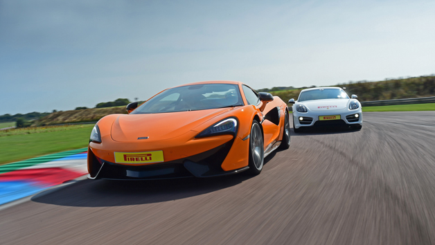 McLaren 570S and Porsche Driving at Thruxton Image 3