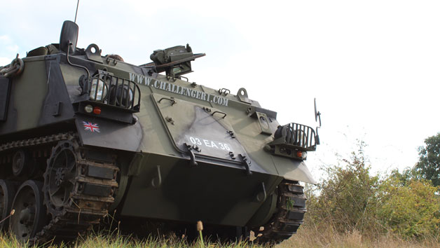 Military Driving Experience in an Alvis Spartan and Volvo BV202 for One Adult and One Child Image 4