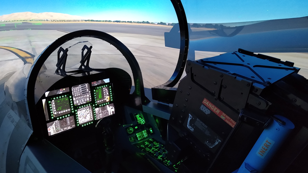 Top Gun Fighter Jet Flight Simulator Experience for One Person Image 2