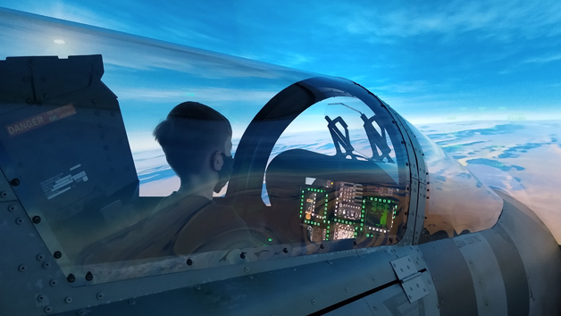 Top Gun Fighter Jet Flight Simulator Experience for One Person Image 4