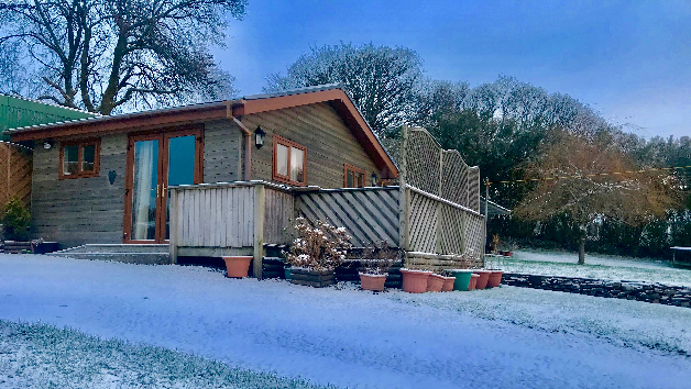 One Night Stay for Two at Swansea Log Cabin picture