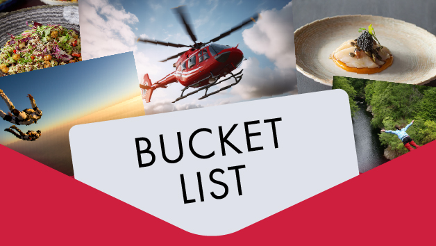 Bucket List Gift Experience Choice Voucher Image 1