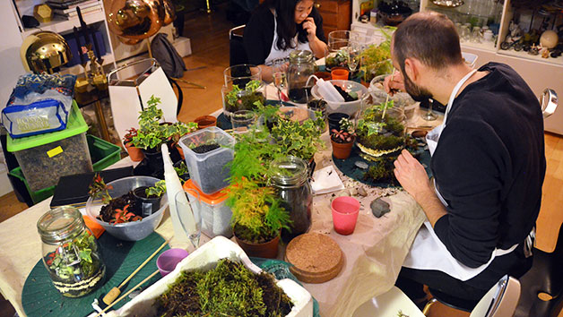 Terrarium Workshop - Slim Cork Jar at Botanical Boys Image 2