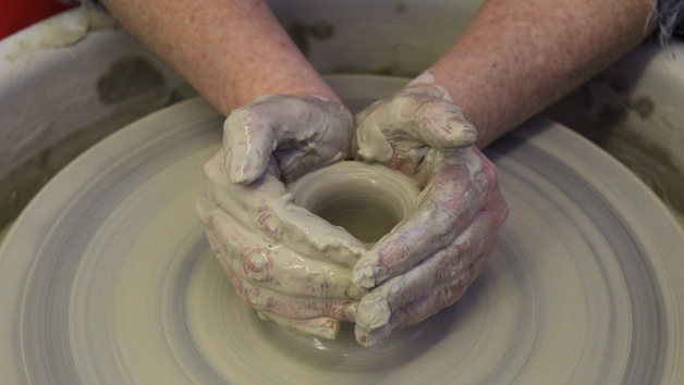 Pottery Wheel Experience at Poppins Pottery for Two Image 1