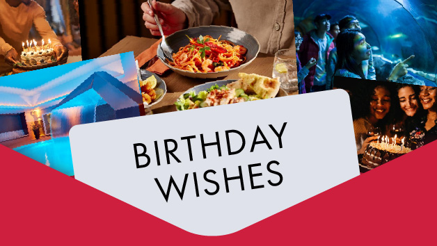 Birthday Surprise Gift Experience Voucher