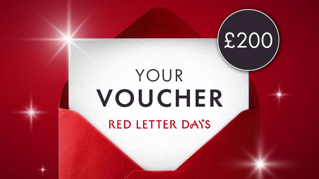 Red Letter Days £200 Gift Card Image 1