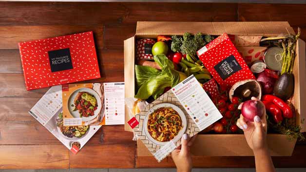 Gousto Four Week Recipe Box with Four Recipes for Two People Image 1