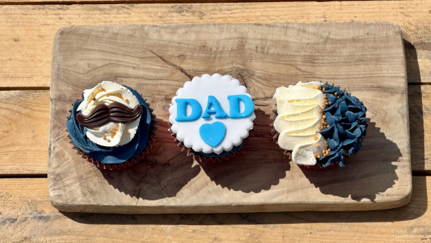Father's Day Essentials Afternoon Tea and Cupcakes Hamper by Piglets Pantry for Two picture