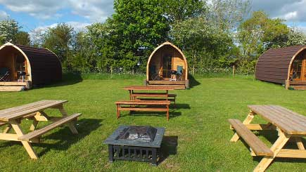 One Night Camping Pod Break for Two in Worcestershire Image 2