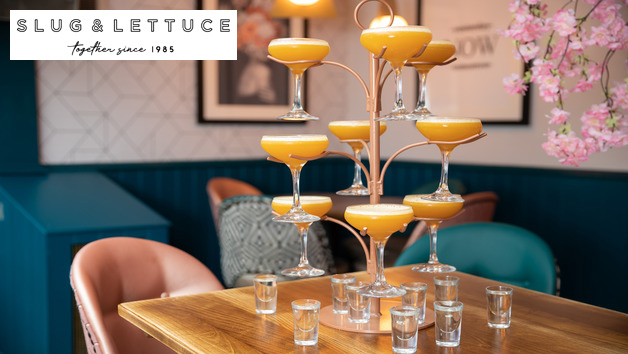 Click to view details and reviews for Martini Tree And Sharing Food At Slug Lettuce For Two.