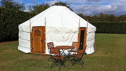 Two Night Yurt Spa Break for Two at Suffolk Retreats