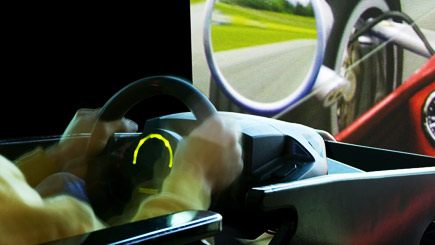 Motor Racing Simulator in Hampshire Image 2