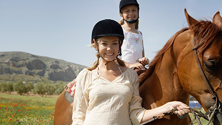 Family Horse Ride and Walk