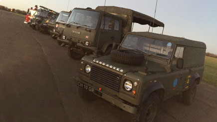 Tank, Army Truck and Fire Engine Driving Tank, Army Truck and Fire Engine Driving