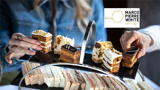 Prosecco Afternoon Tea with Panoramic Views for Two at Marco Pierre White Steakhouse, Birmingham Image 1