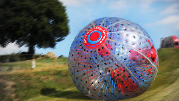 Aqua Zorbingfor One in Cheshire picture