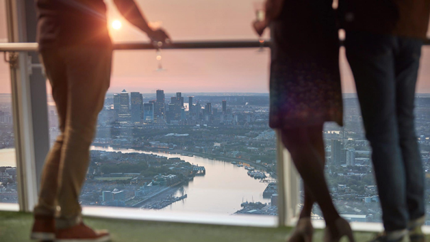 The View from The Shard with Dinner and Fizz for Two at Marco Pierre White Image 2