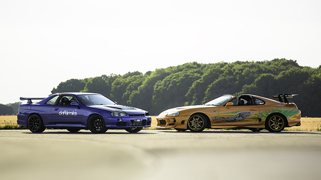 Supra Vs Skyline Driving Thrill for One with Drift Limits Image 1