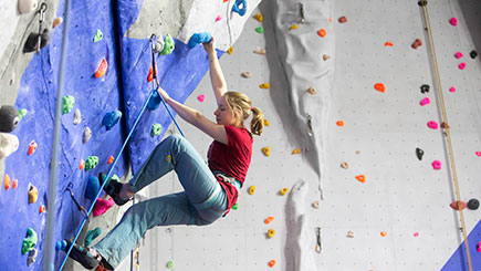 Indoor Rock And Ice Climbing