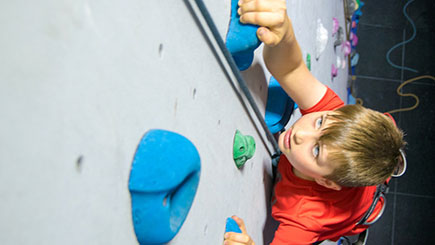 Indoor Rock Climbing