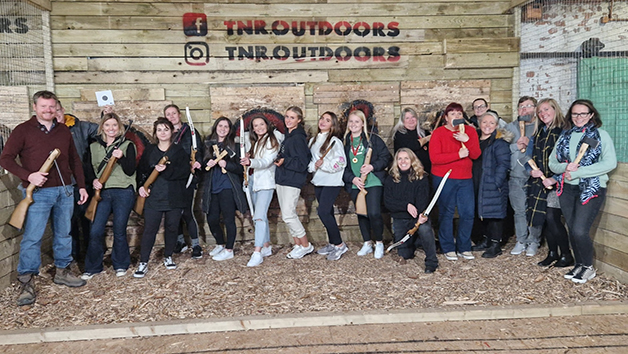 90-Minutes Axe Throwing, Archery and Air Rifle Shooting for Two with TNR Outdoors Image 2