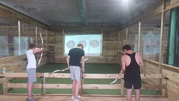 90-Minutes Axe Throwing, Archery and Air Rifle Shooting for Two with TNR Outdoors Image 3