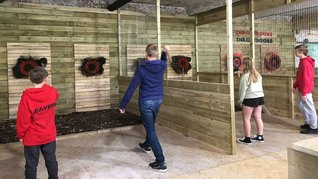 90-Minutes Axe Throwing, Archery and Air Rifle Shooting for Two with TNR Outdoors Image 4