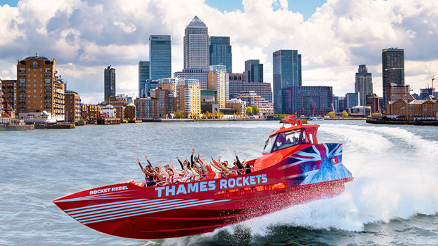 50 Minute Rebel Speedboat Ride for Two in London picture