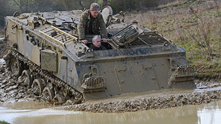 Tank Driving and Military Activities Experience for One at Tanks-A-Lot