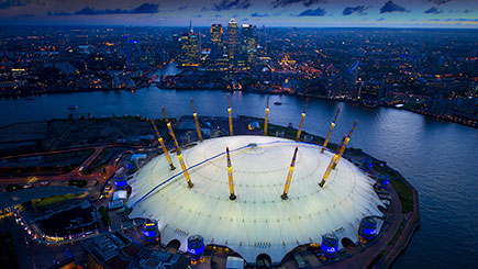 Up at The O2 Climb Experience Up at The O2 Climb Experience