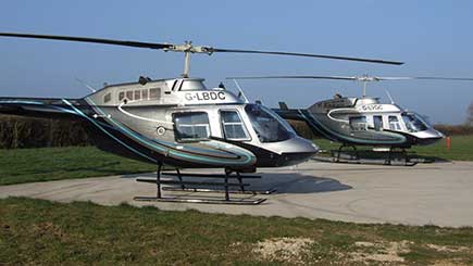 Six Mile Helicopter Buzz Flight for Two