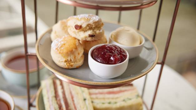 Afternoon Tea with English Sparkling Wine at VU from The Tower for Two picture