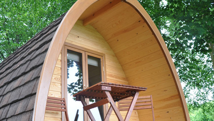 One Night Stay in a Camping Pod for Two in Devon Image 4