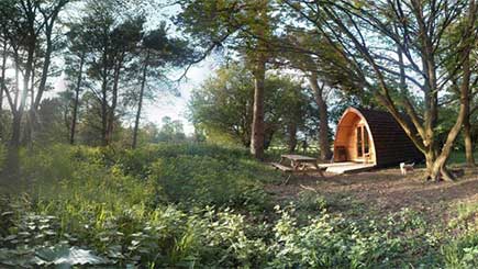 Two Night Glamping Break for Two in Suffolk