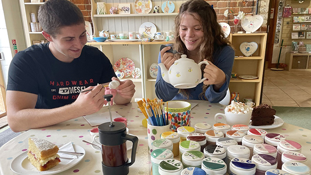 Pottery Painting for Two with the Willow Gallery Image 1