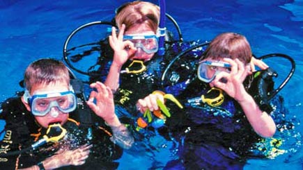 Kids Scuba Diving in Kent