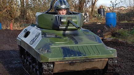 Mini Tank Driving Experience for up to Two | Red Letter Days